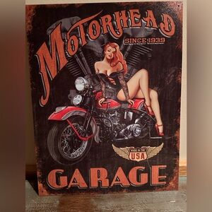 Motörhead USA Garage tin sign